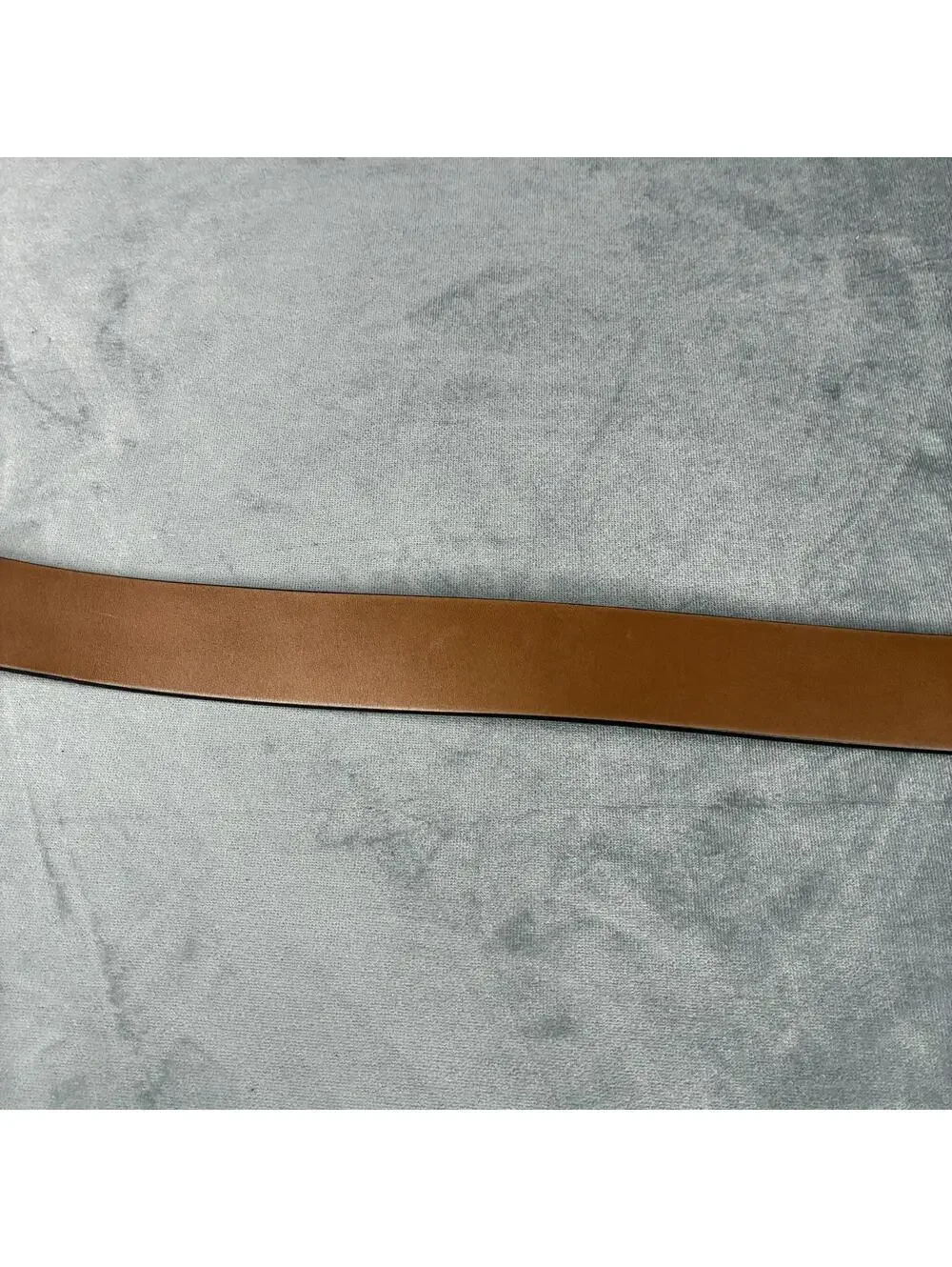 Coach Brown Leather Belt Medium M Fits 35 Silver Tone Buckle Classic - Picture 6 of 14